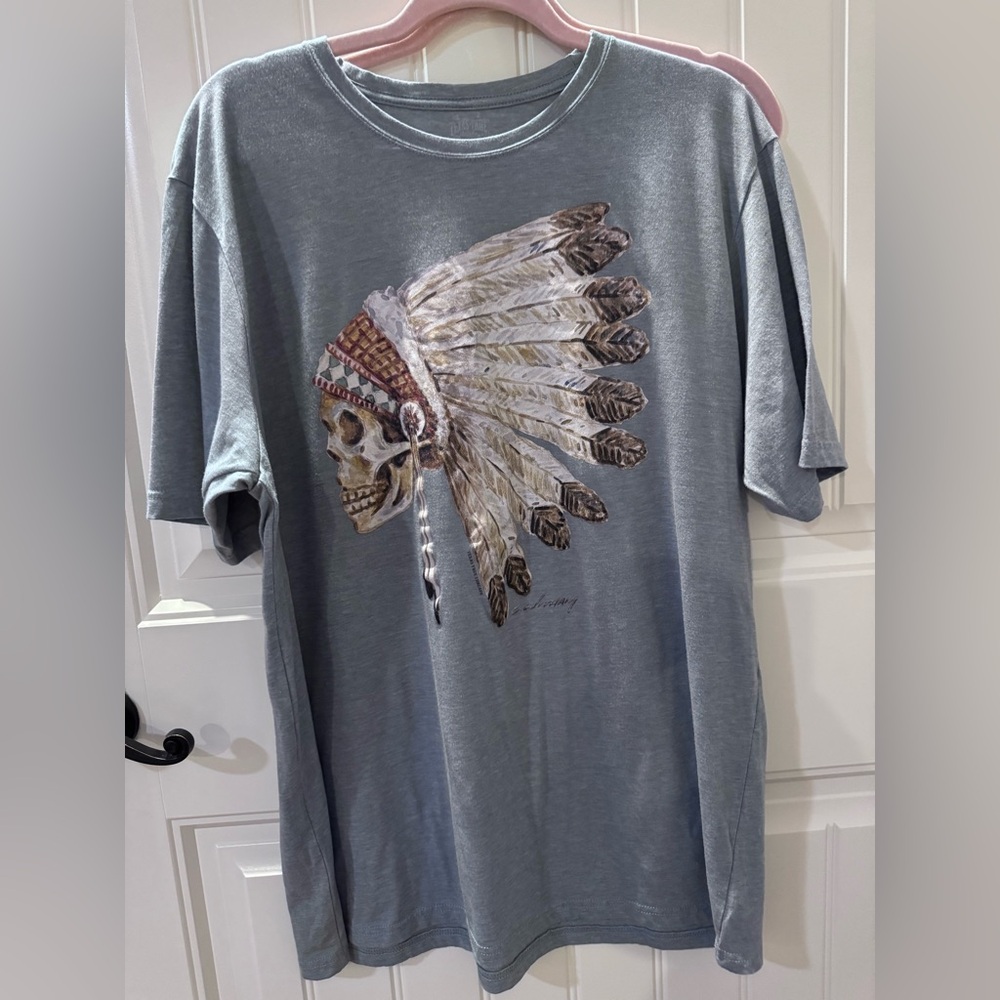Texas true threads skull graphic T shirt 2XL